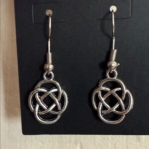 Silver Celtic Knot Earrings